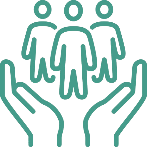 Vaveyla uygulaması topluluk simgesi – kullanıcı ve yazar desteği ikonu