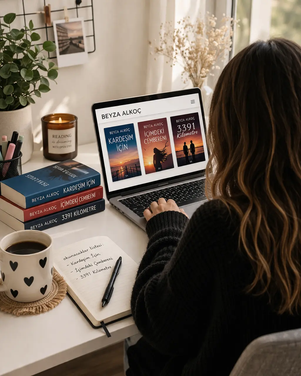 beyza alkoc kitap yaziyor