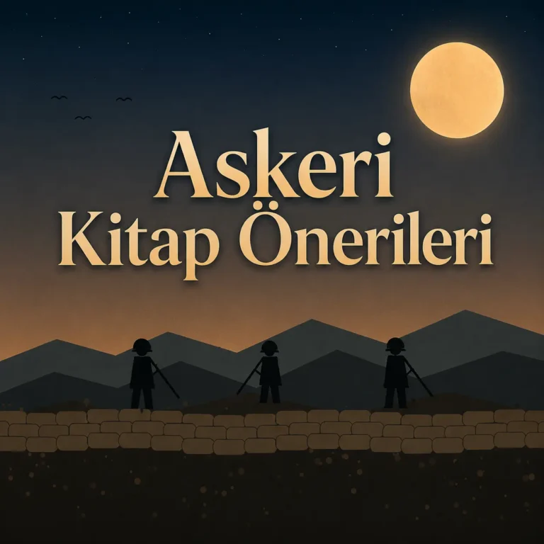 2026 Askeri kitap önerileri için gece nöbetindeki askerleri ve dağ manzarasını gösteren illüstrasyon