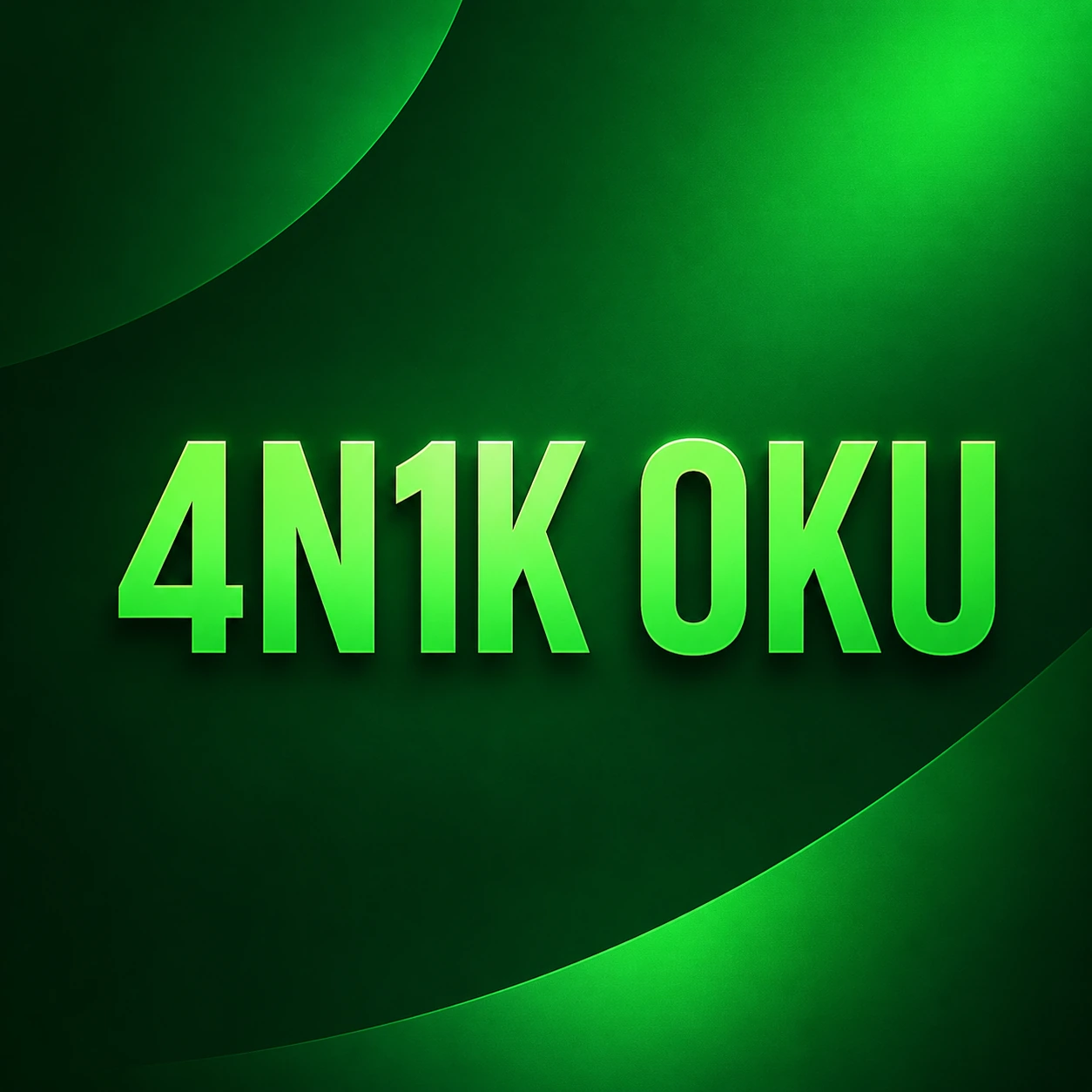 4N1K oku içeriği için hazırlanmış modern yeşil kapak görseli