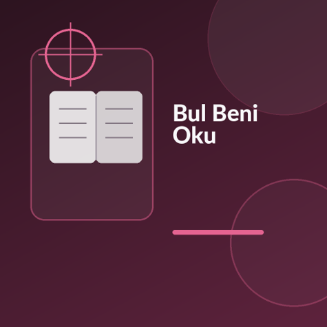 Üzerinde “Bul Beni Oku” yazan, eski fotoğraf çerçevesi, kayıp kişi izi ve yol ayrımı temalı modern kare kitap görseli.