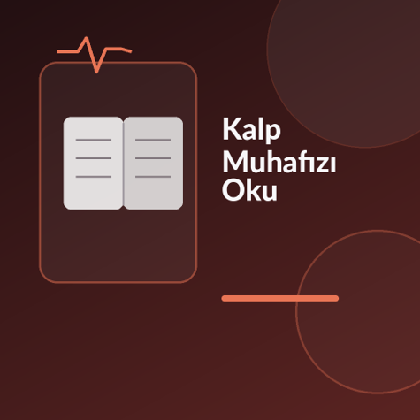 Üzerinde “Kalp Muhafızı Oku” yazan, kalp biçimli arma, kılıç ve kale kapısı temalı modern kare kitap görseli.