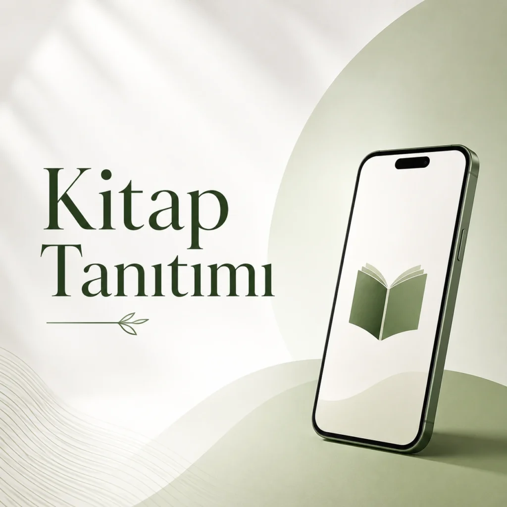 Vaveyla kitap tanıtımı özelliğini temsil eden telefon ve kitap görseli